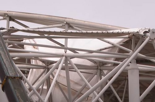 Respublika stadionundan yıxılan fəhlə xəstəxanada öldü