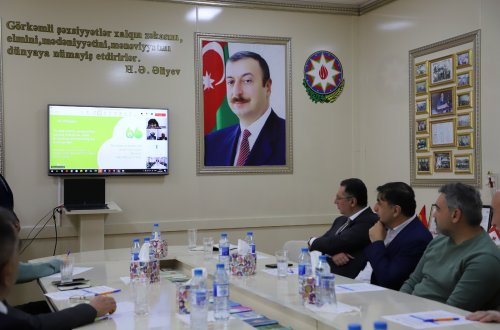 “Better Cotton Initiative”ə  ölkə üzvlüyünün əldə edilməsi” mövzusunda təqdimat keçirilib