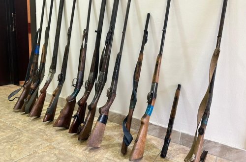 Ötən gün vətəndaşlardan 44 silah götürülüb