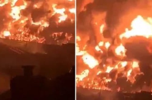 Qvineyada neft terminalında partlayış: 8 ÖLÜ VAR