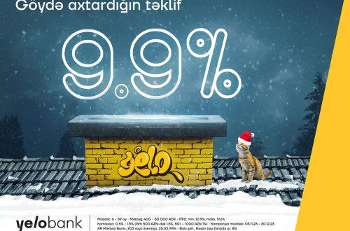 Hər kəs bu kredit kampaniyasından danışır - İLLİK 9.9%!