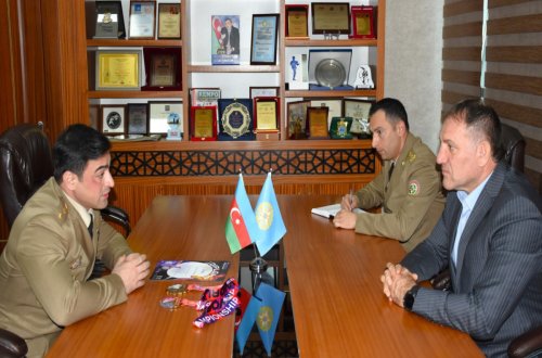 FHN-in İdman-sağlamlıq klubunda dünya çempionu ilə görüş olub