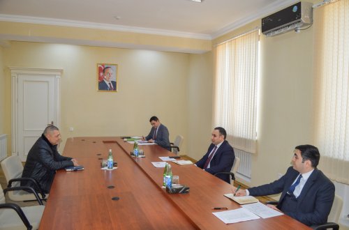 Kənd təsərrüfatı nazirinin müavini Sarvan Cəfərov Balakəndə vətəndaşları qəbul edib