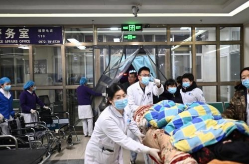 Çində zəlzələ nəticəsində ölənlərin sayı 144-ə çatıb