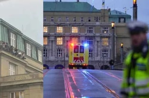 Praqada universitetə ​​silahlı hücum: 15 ÖLÜ VAR