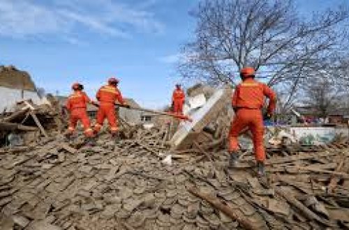 Çinin Qansu əyalətində baş verən zəlzələ nəticəsində ölənlərin sayı 148-ə yüksəlib