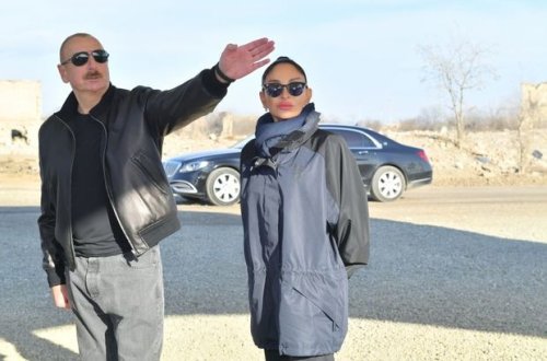 Ağdam şəhər Mərkəzi parkının təməli qoyulub - FOTO