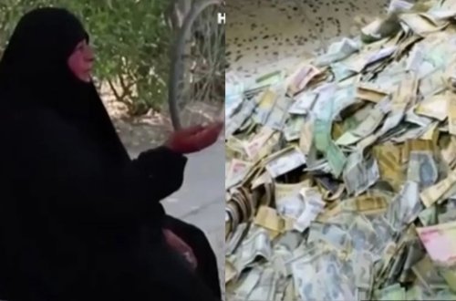 Ölən dilənçinin evindən rekord məbləğdə pul tapıldı