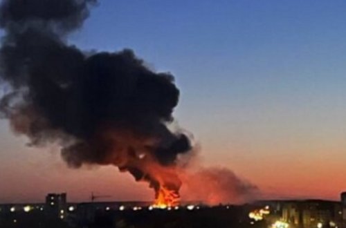 Rusiyada hərbi aerodromda partlayış olub