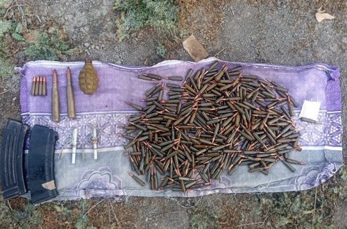 Zərdabda müxtəlif növ silah-sursat aşkarlanıb