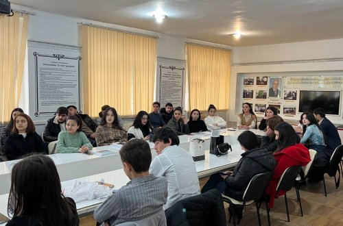 Azərbaycan Dövlət Aqrar Universitetində AFAQ layihəsi çərçivəsində görüş keçirilib