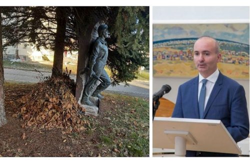 “Mixaylo”nun baxımsız qalan abidəsi Sloveniya mediasında gündəm oldu — Səfir Rövşən Sadıqbəyli təndiq olundu (FOTO)
