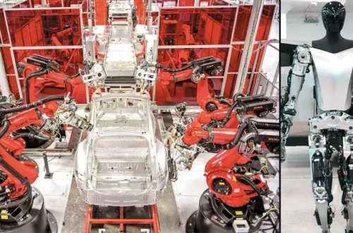 Tesla robotu mühəndisə hücum edib