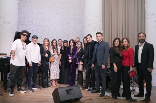 Leyla Əliyeva “Ürəkdən ürəyə” konsertində iştirak edib