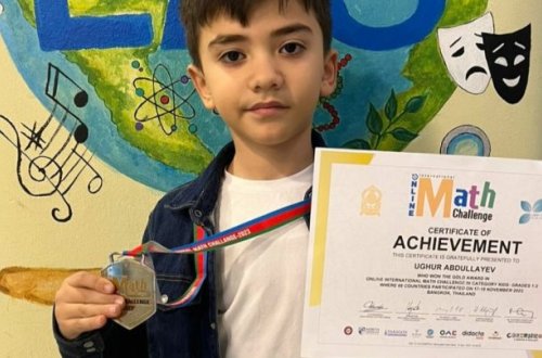 Azərbaycanlı şagirddən BÖYÜK UĞUR