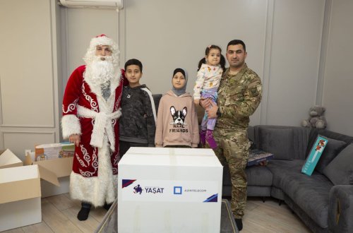 “YAŞAT” Fondu və “AzİnTelecom”un birgə təşkilatçılığı ilə şəhid övladları üçün növbəti layihə reallaşdırılıb