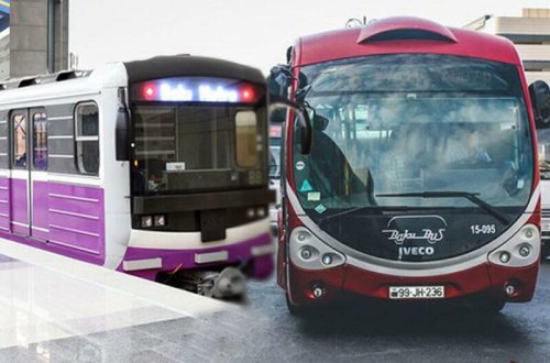 Metro, avtobus və dəmir yolundan istifadə edənlərə ŞAD XƏBƏR - RƏSMƏN AÇIQLANDI