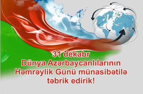 Dünya Azərbaycanlılarının Həmrəyliyi Günüdür