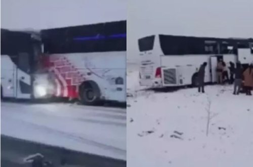 Qarsda yol-nəqliyyat hadisəsi baş verib, ölənlər və yaralananlar var - VİDEO