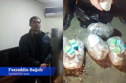 Qaradağ polisindən ƏMƏLİYYAT: Maşında külli miqdarda narkotik tapıldı - VİDEO