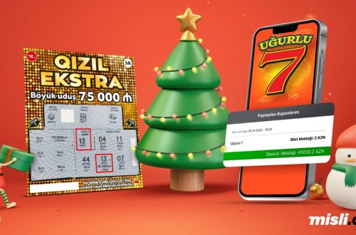 “Azərlotereya” yeni ilə böyük uduşlarla başladı