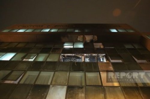 Perinatal Mərkəzdəki yanğının ilkin səbəbi bilindi