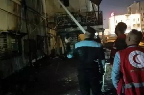 İraqda xəstəxanada yanğın: 4 nəfər ölüb, 36 nəfər yaralanıb