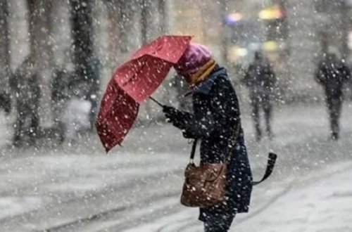 Sulu qar və qar yağacaq, temperatur 5-8 dərəcə aşağı enəcək - XƏBƏRDARLIQ