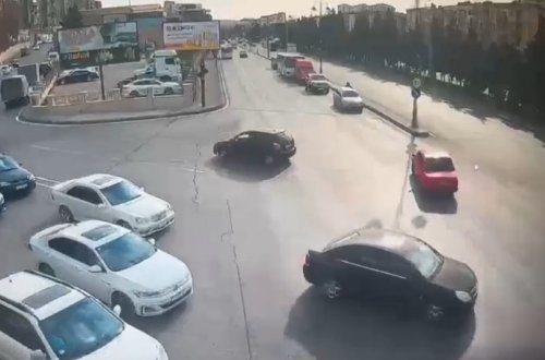 Narkotikin təsiri altında avtoxuliqanlıq edən sürücü saxlanıldı - VİDEO