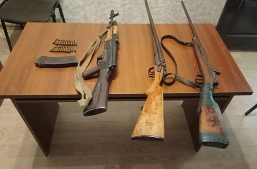Ötən gün vətəndaşlardan götürülən silah-sursatların sayı açıqlanıb