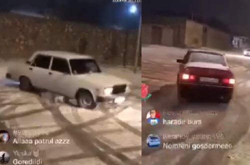 “TikTok”da canlı yayım açaraq avtoxuliqanlıq edənlər ƏLƏ KEÇDİ - VİDEO