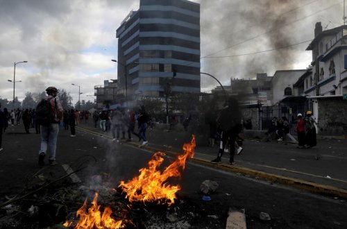 Ekvadorda saxlanılan şəxslərin sayı 1300-ü ötüb