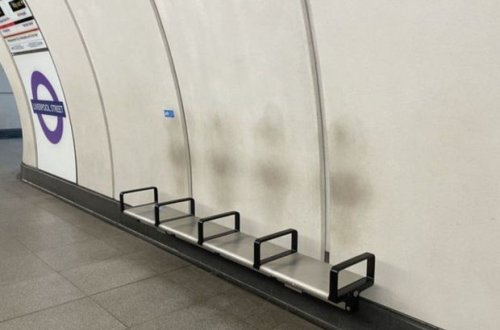 London metrosunda “kabus izləri” peyda olub - FOTO