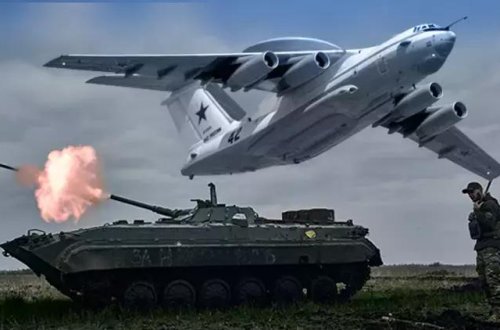 Rusiyanın strateji təyyarəsi Azov dənizi üzərində vurulduğu açıqlanıb