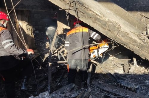 Dağıntılar altından daha bir cəsəd çıxarıldı