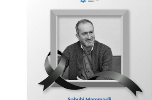 MEDİA jurnalist Səbuhi Məmmədlinin vəfatı ilə bağlı başsağlığı verib