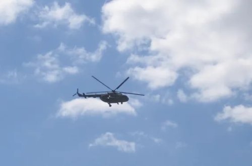 Qırğızıstanda hərbi helikopter qəzaya uğrayıb: 1 ÖLÜ 8 YARALI VAR