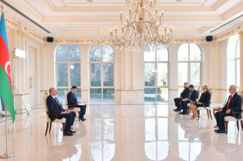 İlham Əliyev ABŞ-nin ölkəmizdə yeni təyin olunmuş səfirinin etimadnaməsini qəbul edib - YENİLƏNİB + FOTO