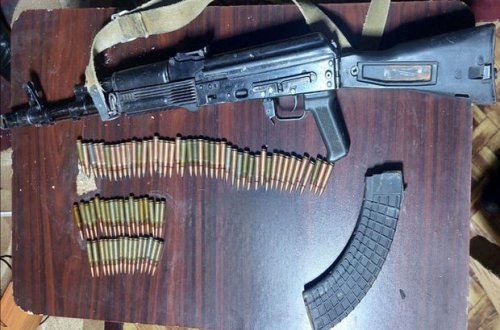 Bərdədə iki min manata avtomat satmaq istəyən şəxs saxlanılıb - FOTO