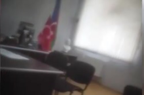 Azərbaycanda məktəb direktoru rüşvət alarkən görüntüləndi - İDDİA - VİDEO
