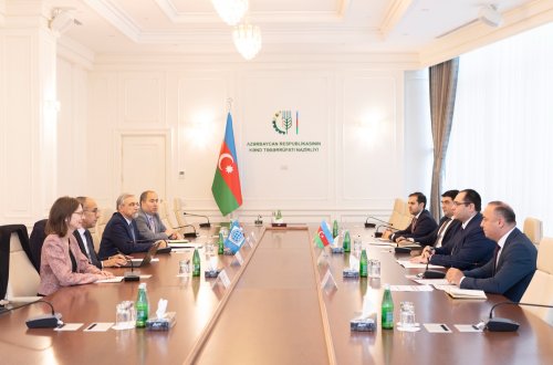 Kənd Təsərrüfatı Nazirliyində Dünya Bankının nümayəndə heyəti ilə görüş keçirilib