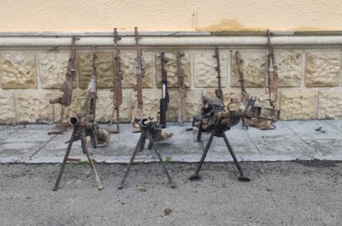 Füzuli rayonunda silah-sursat aşkarlanıb