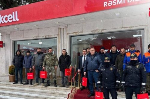 Xankəndi şəhərində ilk mobil operator mağazası fəaliyyətə başlayıb - FOTOLAR