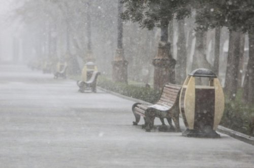 Sabah Bakıda sulu qar yağacaq