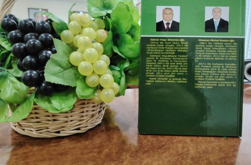Üzümçülük və Şərabçılıq Elmi Tədqiqat İnstitutunda “Qarabağ üzümü” adlı yeni kitab nəşr olunub