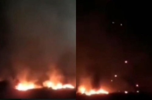 Pakistan ordusunun hərbi bazasına hücum olub - VİDEO