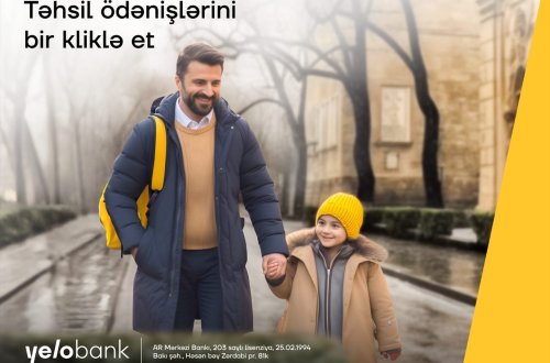 Bir kliklə təhsil ödənişləri edin
