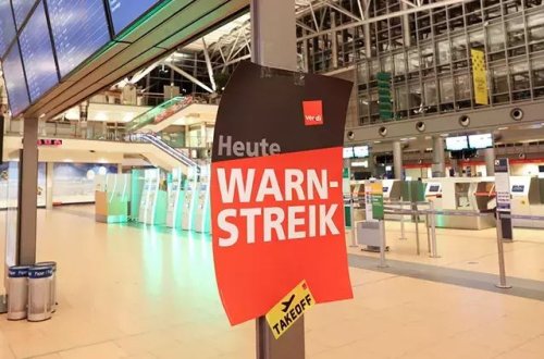 Berlin və Kölndə hava limanları boş qaldı