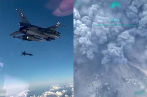 Türkiyə qırıcıları İraqın şimalını bombalayıb, PKK terrorçuları məhv edilib - VİDEO