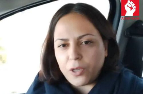 İranda xanım jurnalist həbs edilib - FOTO